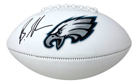 Brandon Graham Signed Philadelphia Eagles Logo Football JSA ITP
