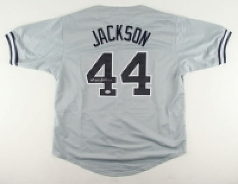 Reggie Jackson Signed N.Y. Yankees Jersey (JSA) 2500+Hits / 563 HRs / 1700+RBI's