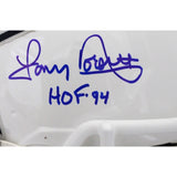 Pearson/Staubach/Dorsett Signed Dallas Cowboys '22 Alt Helmet HOF BAS 43393