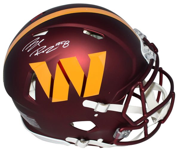 BRIAN ROBINSON JR SIGNED WASHINGTON COMMANDERS AUTHENTIC SPEED HELMET BECKETT