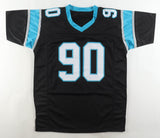 Julius Peppers Signed Carolina Panthers Jersey (Beckett) NFL HOF 2024 / L.B.