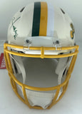 Packers CLAY MATTHEWS Signed Full Size RETRO Authentic Speed Helmet AUTO - BAS