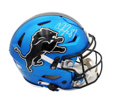 Calvin Johnson Signed Detroit Lions Speed Flex Authentic Alt 2024 Dark Blue
