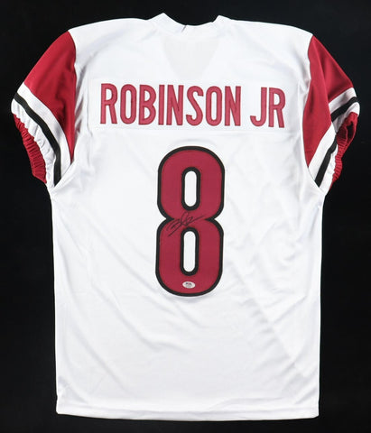 Brian Robinson Jr Signed Washington Commanders / Redskins Pro Cut Jersey (PSA)RB