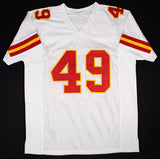 Tony Richardson Signed Kansas City Chiefs White Home Jersey (Beckett) 3xPro Bowl