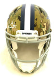 DAK PRESCOTT SIGNED COWBOYS FS CAMO SPEED AUTHENTIC HELMET BECKETT COA