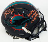 Ricky Williams "Smoke Weed Everyday" Signed Miami Dolphins Mini Helmet / JSA