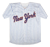 Marcus Semien New York Signed White Baseball Jersey BAS