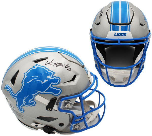 Amon-Ra St. Brown Signed Detroit Lions Speed Flex Authentic NFL Helmet - Beckett