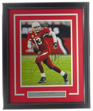 Kurt Warner Signed Framed 11x14 Arizona Cardinals Photo BAS