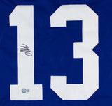 Jalin Hyatt Signed New York Giants Jersey (Beckett) Ex Tennessee Vol Receiver