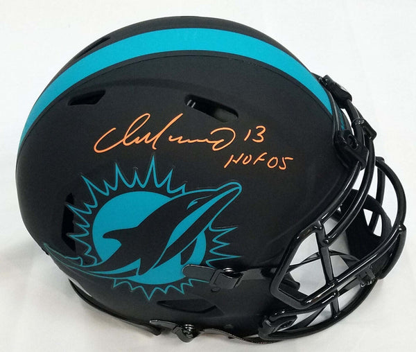 Dan Marino Autographed Miami Dolphins Eclipse Authentic Helmet W/HOF 05 Beckett