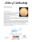 Dodgers Jackie Robinson "With Best Wishes" Signed ONL Baseball PSA & JSA LOAs
