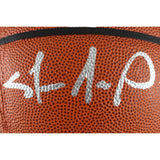 Shawn Kemp Autographed Seattle Supersonics I/O Wilson Basketball Beckett 49313