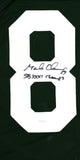 Mark Chmura Autographed Green Pro Style Jersey w/SB Champs - JSA W *Black