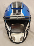 BARRY SANDERS SIGNED DETROIT LIONS 2024 ALTERNATE SPEEDFLEX HELMET SCHWARTZ COA