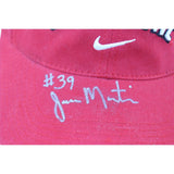 Jamar Martin Autographed Ohio State Buckeyes Nike One Size Hat Beckett 54996