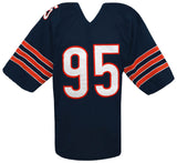 Richard Dent Signed Navy Custom Football Jersey w/HOF'11 - (BECKETT COA)