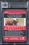 49ers Patrick Willis Signed 2007 Bowman Chrome #BC93 RC Card Auto 10 BAS Slabbed