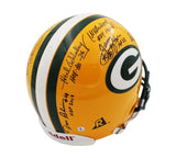 Multi-Signed Green Bay Packers Hall of Famers Proline Helmet With 11 Signatures