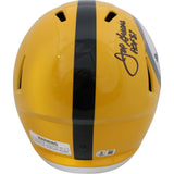 Joe Green Autographed Pittsburgh Steelers F/S Gold Helmet HOF Beckett 49585