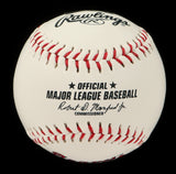 John Rocker Signed Braves Logo Baseball Inscribed "F*** NY" / Late 90's Closer