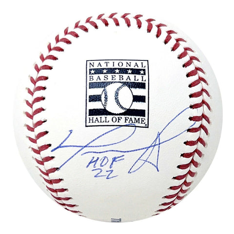 David Ortiz Boston Red Sox Signed OMLB Hall of Fame Baseball HOF 22 Insc BAS