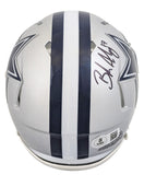 Cowboys Brandon Aubrey Authentic Signed Speed Mini Helmet BAS Witnessed