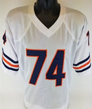 Jim Covert Signed Chicago Bears Jersey (JSA COA) 1985 SB XX / 2xPro Bowl O line
