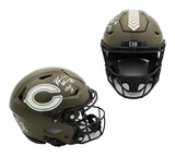 Brian Urlacher Signed Chicago Bears Speed Flex Authentic STS Helmet w- HOF 18