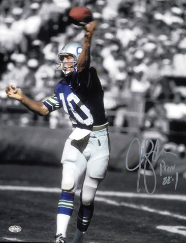 Jim Zorn Autographed Signed 11x14 Photo Seattle Seahawks MCS Holo #64194