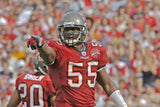 Derrick Brooks Signed Tampa Bay Buccaneers Jersey (Beckett) Hall of Famer 2014