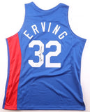 Julius "Dr J" Erving Signed New York Nets Mitchell & Ness Authentic Jersey (JSA)