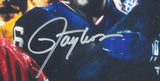 Lawrence Taylor HOF Autographed 16x20 Photo NY Giants Framed JSA 181884