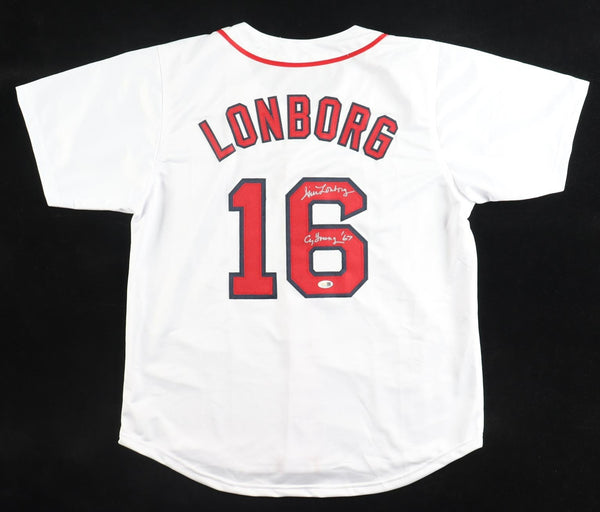 Jim Lonborg Signed Boston Red Sox Jersey Inscribed "67 AL CY Young" (JSA QR)