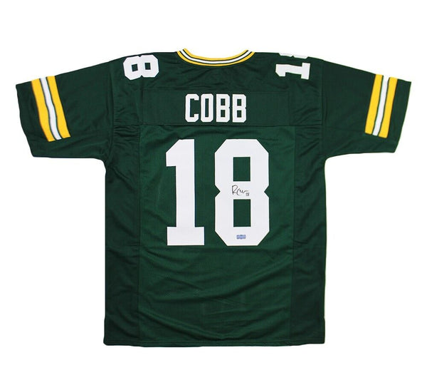 Randall Cobb Signed Green Bay Custom Green Jersey