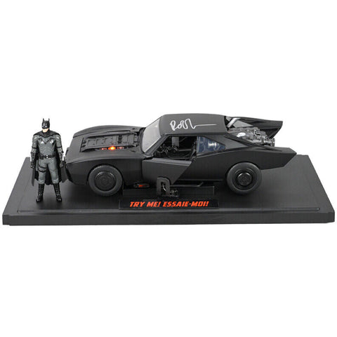 Robert Pattinson Autographed Jada 2022 The Batman 1:18 Scale Die-Cast Batmobile