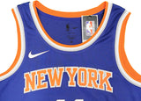 KNICKS JALEN BRUNSON AUTOGRAPHED NIKE SWINGMAN JERSEY SIZE 48 FANATICS 230124