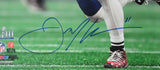 Julian Edelman Autographed 16x20 Photo New England Partiots Framed Beckett 05104