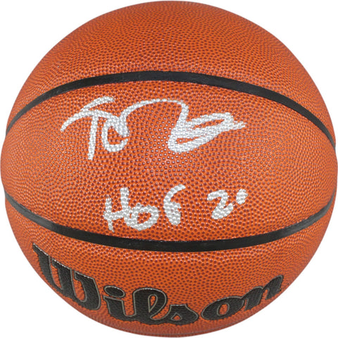 Kevin Garnett Autographed Boston Celtics Wilson Basketball HOF Beckett 50874