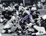 Frank Gifford Autographed 8x10 Photo New York Giants Beckett BAS QR #BS13000