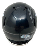 Jason Kelce Signed Philadelphia Eagles Black Mini Speed Helmet PSA ITP Hologram
