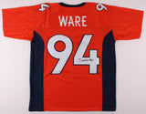 DeMarcus Ware Signed Denver Broncos Jersey (JSA COA) 9xPro Bowl Linebacker / DE