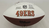 ELIJAH MITCHELL SIGNED SAN FRANCISCO 49ERS NFL LOGO FOOTBALL BECKETT COA