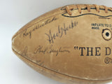 1965 NFL Champion Packers Autographed Football 49 Sigs Lombardi Beckett AE36395