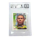Ronaldo Nazario Signed 2004 Navarrette Copa America Peru #197 - BGS 6 AUTO 10