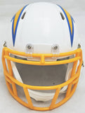 KEENAN ALLEN AUTOGRAPHED CHARGERS WHITE SPEED MINI HELMET BECKETT WITNESS 220515