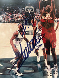 Dikembe Mutombo Autographed 8x10 Photo with Plaque -- Atlanta Hawks | JSA COA