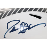 Deion Sanders Autographed Dallas Cowboys F/S 24 STS Helmet Beckett Witness 51748