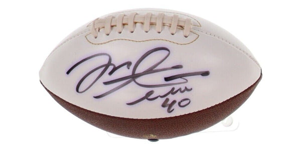 Mike Alstott Signed 2001 Pro Bowl Mini Football (PSA COA) Tampa Bay Buccaneers
